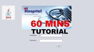 How to make Hospital Management system using Java Swing just in 60 Minutes?