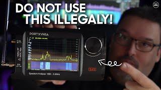 PORTXVNSA SA5 - Is This A Clone Of The TinySA Ultra Spectrum Analyzer?