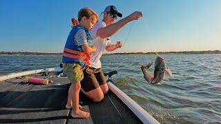 His First Day Jug Fishing! | Catfish Catch & Cook