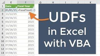 How To Create Custom Functions In Excel With Vba