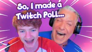 So, I made a Twitch Poll... (ft. VoiceoverPete and TommyInnit)