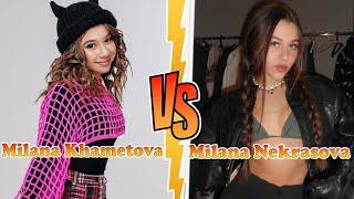 Milana Nekrasova VS Milana Khametova Transformation  New Stars From Baby To 2024