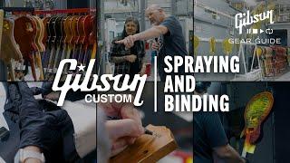 Ever Wonder How We Spray YOUR New Gibson Custom Guitar? – Gibson Custom Shop Tour