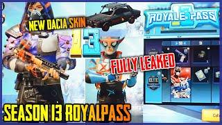 SEASON 13 ROYALPASS  (1 TO 100 RP REWARDS) - PUBG MOBILE