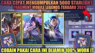 Cara Cepat Mendapatkan Starlight Fragment Mobile Legend 2024 | Starlight Fragment MLBB TERBARU