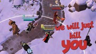 (AlbionOnline) WE ARE JUST A GANKING KILLERS?