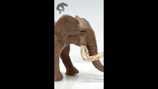 ELEFANTE DE PLASTILINA, mira el video completo paso a paso en mi canal.