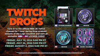 TWITCH DROPS ARE COMING TO NBA 2K24 MyTEAM!! FREE DM OR 100 OVR AND MORE!!