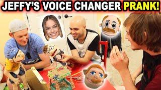 JEFFY'S VOICE CHANGER PRANK!