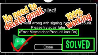 How to sign in among us airship? (Error MismatchedProductUserIDs) solved 