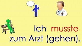 Deutsch lernen Grammatik 11: ich konnte, ich wollte, ich musste ...