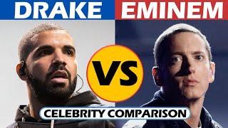 Drake vs Eminem - Celebrity Comparison