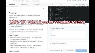 Consecutive Xor XOR2 || starters 73 #codechef #solution || 11th January 2023