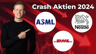 Welche dieser Crash Aktien sind jetzt Chancen? ASML Aktie, DHL Aktie & Nestle Aktie im Blick