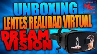 Unboxing Lentes de Realidad Virtual Dream Vision TZUMI