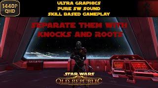 SWTOR 7.2 PvP Arena | 2023 lvl 80 - Engineering Sniper - Tatooine Arena |  Separate them with Knocks