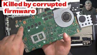 How your laptop firmware can get corrupted and kill your laptop board and battery