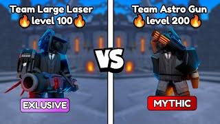 WOAH!!  WHICH NEW LASER UNIT IS BETTER!!-TOILET TOWE DEFENSE