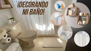  Independizándome ¡LIMPIEZA Y DECORACIÓN de mi BAÑO PEQUEÑO con Productos Betterware! | MB 