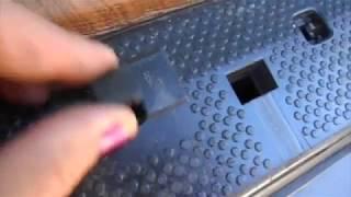 How to remove: Rear Door Threshold of Sprinter Van