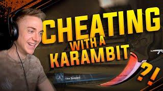 Cheating with a Karambit FADE?! (CS:GO Overwatch)