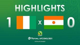 HIGHLIGHTS | #TotalAFCONQ2021 | Round 1 - Group K: Cote d'Ivoire 1-0 Niger