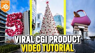 How to Create These Viral CGI Product Animations in Blender | VFX Tutorial