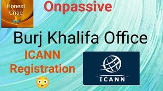#onpassive | Burj Khalifa Office | ICANN Registration 