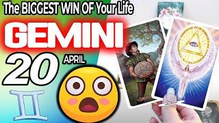 Gemini ITS COMINGThe BIGGEST WIN OF Your Life horoscope for today APRIL 20 2024  #gemini tarot
