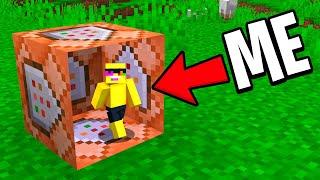 Minecraft Hiding INSIDE OF BLOCKS AND MOBS...