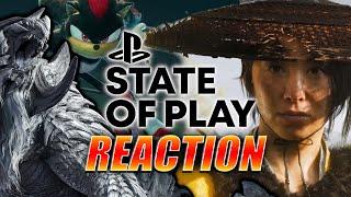 MAX REACTS: Sony State Of Play - Monster Hunter, Ghost of Yotei & More