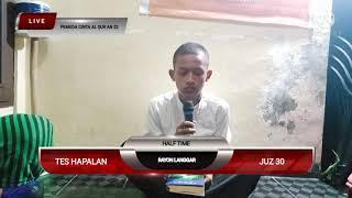 Tes Hapalan yang menegangkan, sehingga pada lupa dengan hapalannya,#Al qur an adalaH pedoman hidup