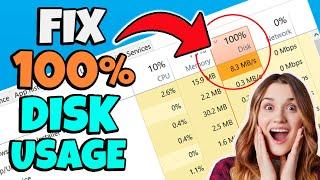 FIX 100% DISK USAGE in 2 Minutes (Windows 10/11) Easily Resolve 100% Disk Usage Issue