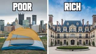 Richest vs. Poorest Neighborhood in Pittsburgh