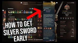 Baldur's Gate 3 - How to get Silver Sword of Astral Plane EARLY in Act 1