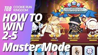 Cookie Run Kingdom 2-5 Master Mode Auto 3 Stars 