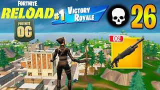 Fortnite Reload | High Kill Solo vs Squads OG Gameplay (Keyboard & Mouse)