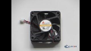 Y.S.TECH FD246015HB 24V 0.145A 2wires Cooling Fan