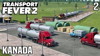 Makanan Dan Barang Untuk Warga Kota | Transport Fever 2 | Kanada #2