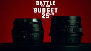 7artisans 25mm f1.8 vs. PERGEAR 25mm f1.8 // Which is the BEST cheap lens for BMPCC 4K?