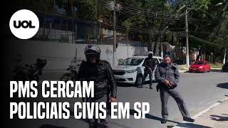 PMs cercam policiais civis e dizem  "tão matando a gente"