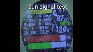 sun DTH signal settings