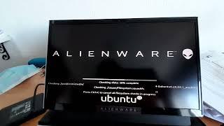 Install Ubuntu 20 04 LTS on Alienware m15 R4