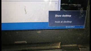 how to enable peek at desktop windows 10 !! what is peek at desktop in laptop