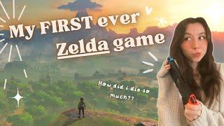 First Time Playing The Legend Of Zelda Breath Of The Wild!  Lets Play ep #1