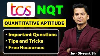 TCS NQT Aptitude Questions & Answers 2025 | Complete TCS NQT 2025 Preparation