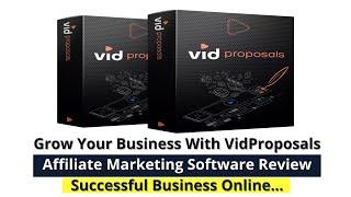 Vidproposals Demo - The Best Business Proposal Software