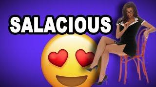  Learn English Words: SALACIOUS - Meaning, Vocabulary with Pictures and Examples