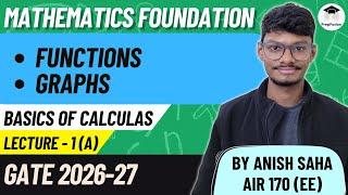 Functions & Graphical Transformations - 1  || Mathematics Foundation || GATE 2026 || PrepFusion