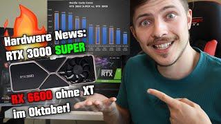 Nvidia RTX 3000 SUPER  RX 6600 ohne XT im Oktober! Z690 mit DDR5 & EVGA X570 DARK Hardware News